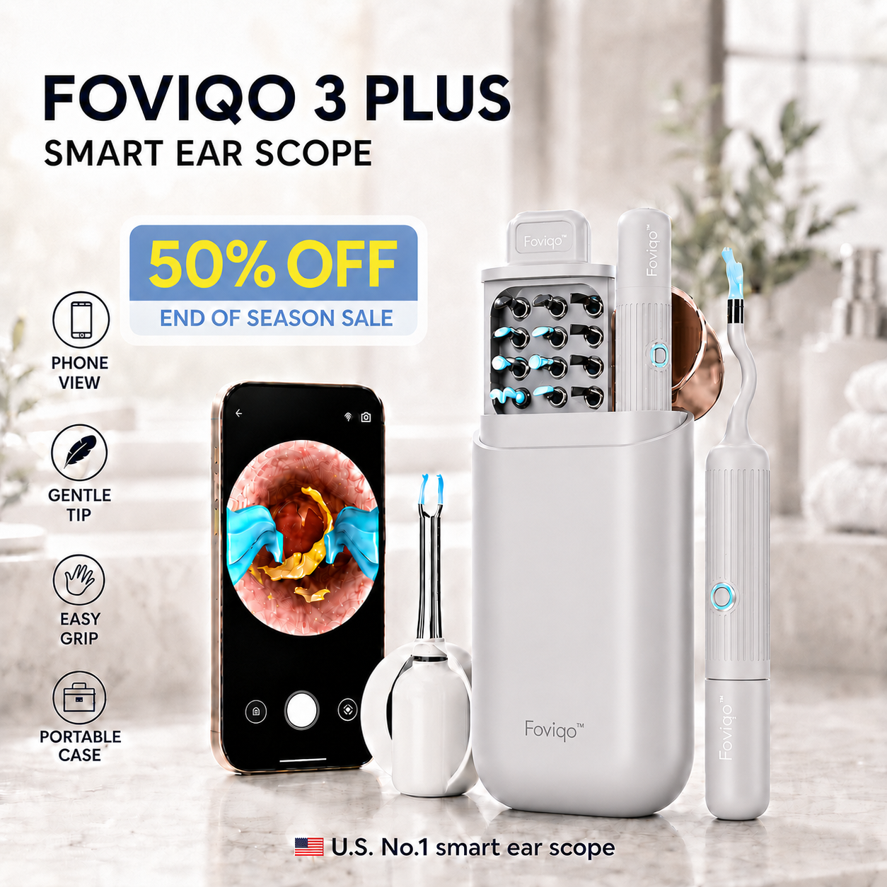 Foviqo™ Smart Ear Scope